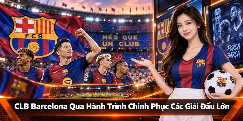 CLB Barcelona Qua Hành Trình Chinh Phục Các Giải Đấu Lớn